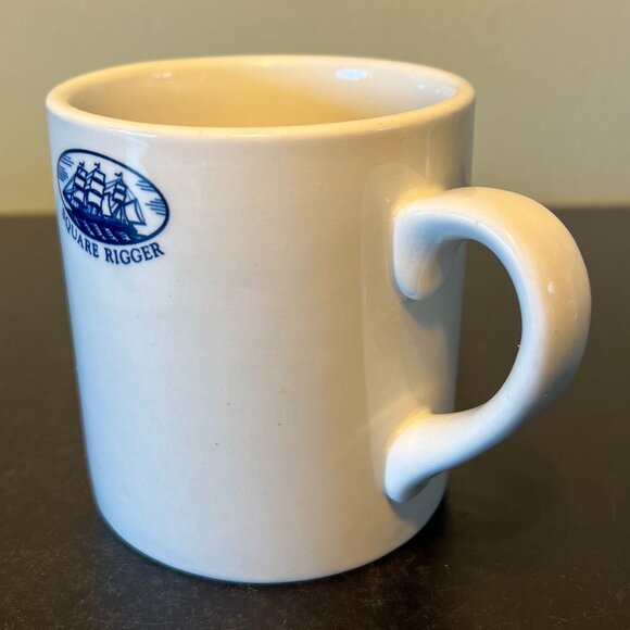 LAND’S END Square Rigger Sailing Ship Restaurant Ware Mug ~ Made in England - Picture 2 of 10